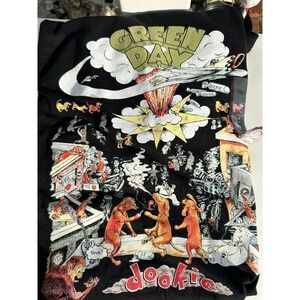 NWT Green Day Dookie Album Men 1994 T-Shirt Size 2XL Cover Graphic Punk Rock Tee